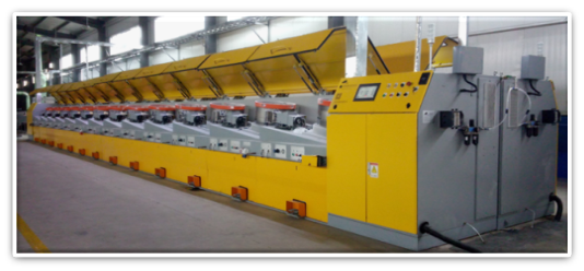 Dry Type Straight Line Welding Wire Drawing Machine